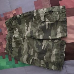 Boy's cargo shorts Camouflage